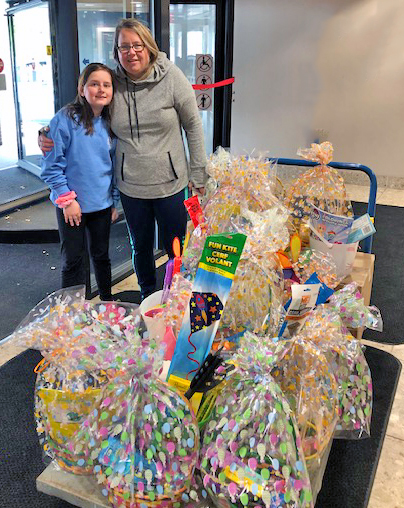 The Santoros and their Easter donations to DCMH